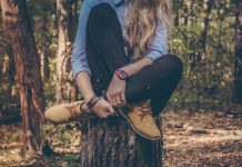 Style Spy: Fashion Model Goes Casual in Cargo and Plaid