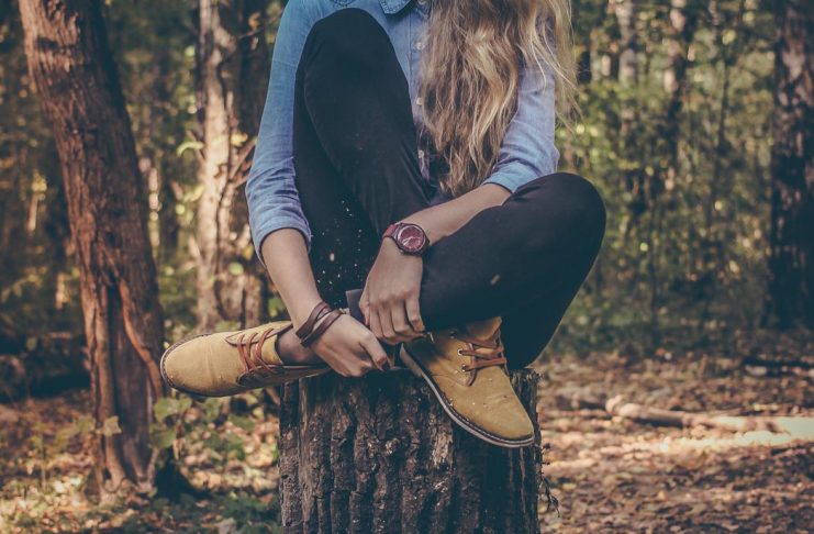 Style Spy: Fashion Model Goes Casual in Cargo and Plaid