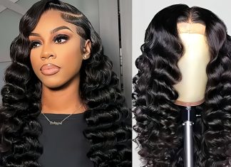 Stylish Synthetic Wig Review: Don’t Miss This Natural Deep Wave Glow-Up!