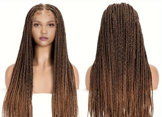 26” Square Partition Full Lace Box Braided Wig Review: Worth It for Style and Comfort?