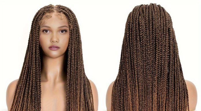 26” Square Partition Full Lace Box Braided Wig Review: Worth It for Style and Comfort?