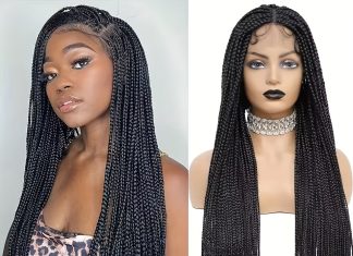 34″ Knotless Box Braids Wig Review: Is This Full Lace Braided Wig Worth the Hype? Don’t Miss Out!