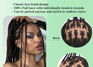 Is This 40″ Hand-Braided Full Lace Wig Worth It? Honest Review on Look & Wearability