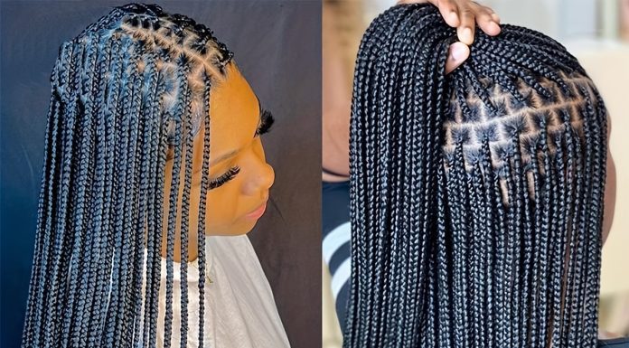 32″ Full Double Lace Front Braid Wig Review: Is This Hand-Braided Knotless Wig Worth It?